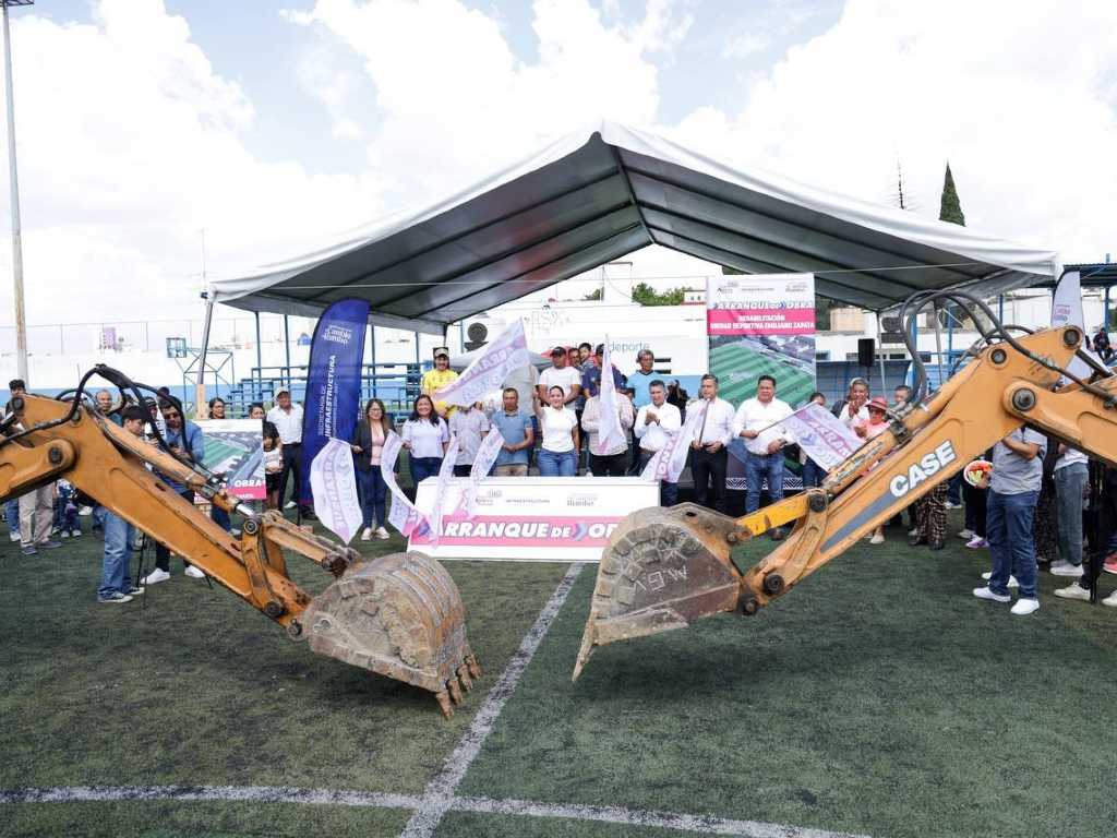San Andrés Cholula busca transforma espacios para fomentar el deporte con obras