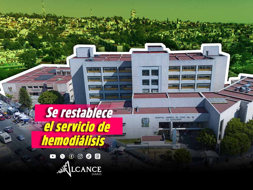 Se restablece al cien por ciento servicio de hemodiálisis en hospitales de Puebla: IMSS-Bienestar