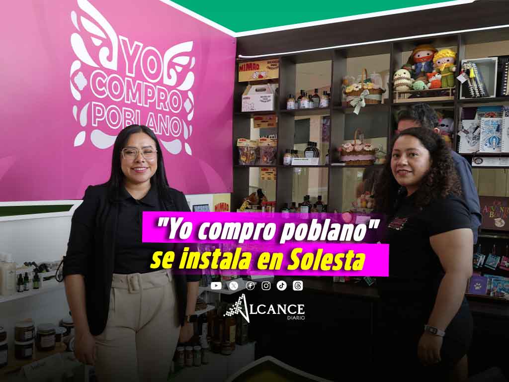 Módulo itinerante "Yo compro poblano" se instala en solesta