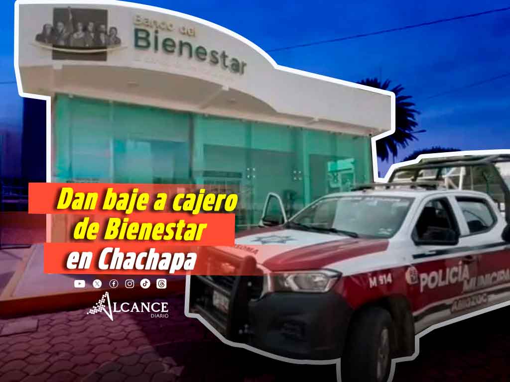 ¡Increíble! Roban cajero del Bienestar en Chachapa y lo dejan sin dinero