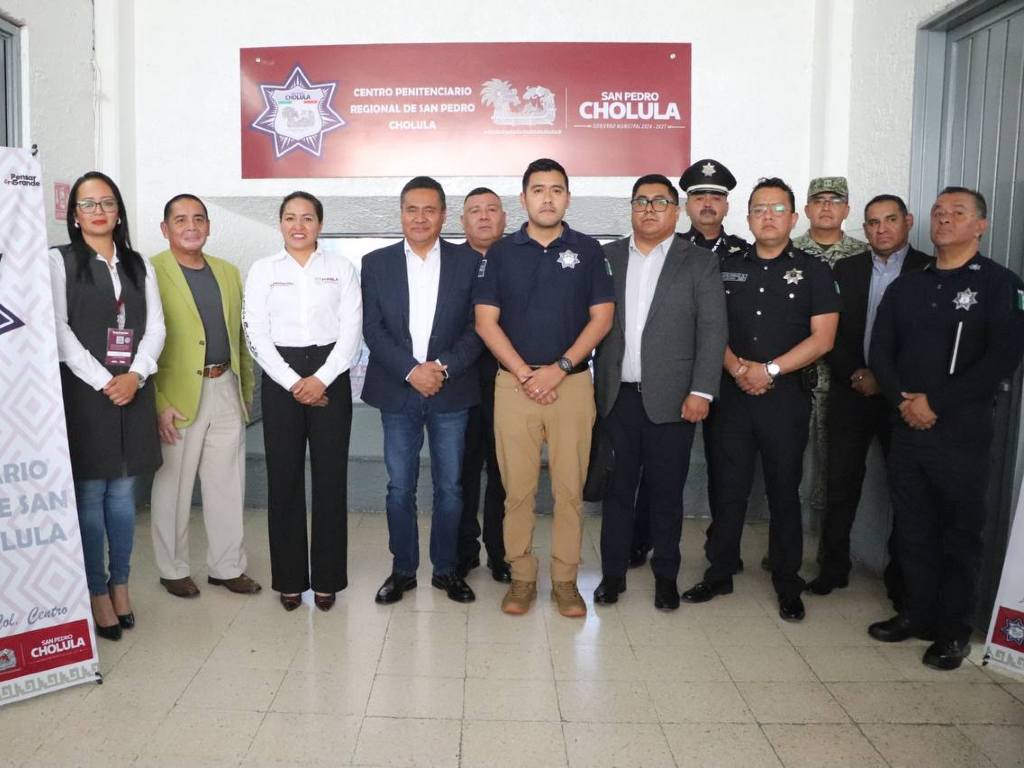 San Pedro Cholula, pionero en realizar Mesa de Seguridad en Centro Penitenciario