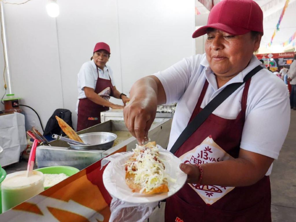 Gobierno de San Pedro Cholula inaugura la Feria del Molote 2025