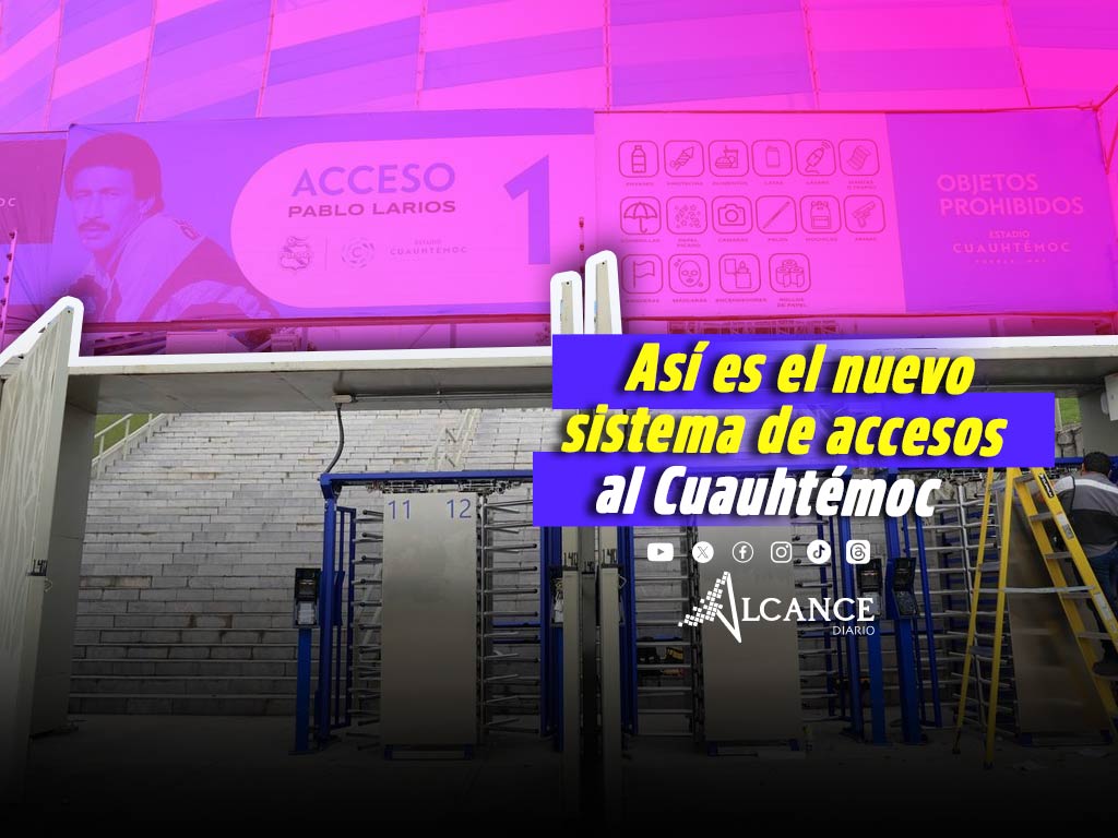 Colocan nuevos accesos digitales en el Estadio Cuauhtémoc ¿Cómo funcionarán?