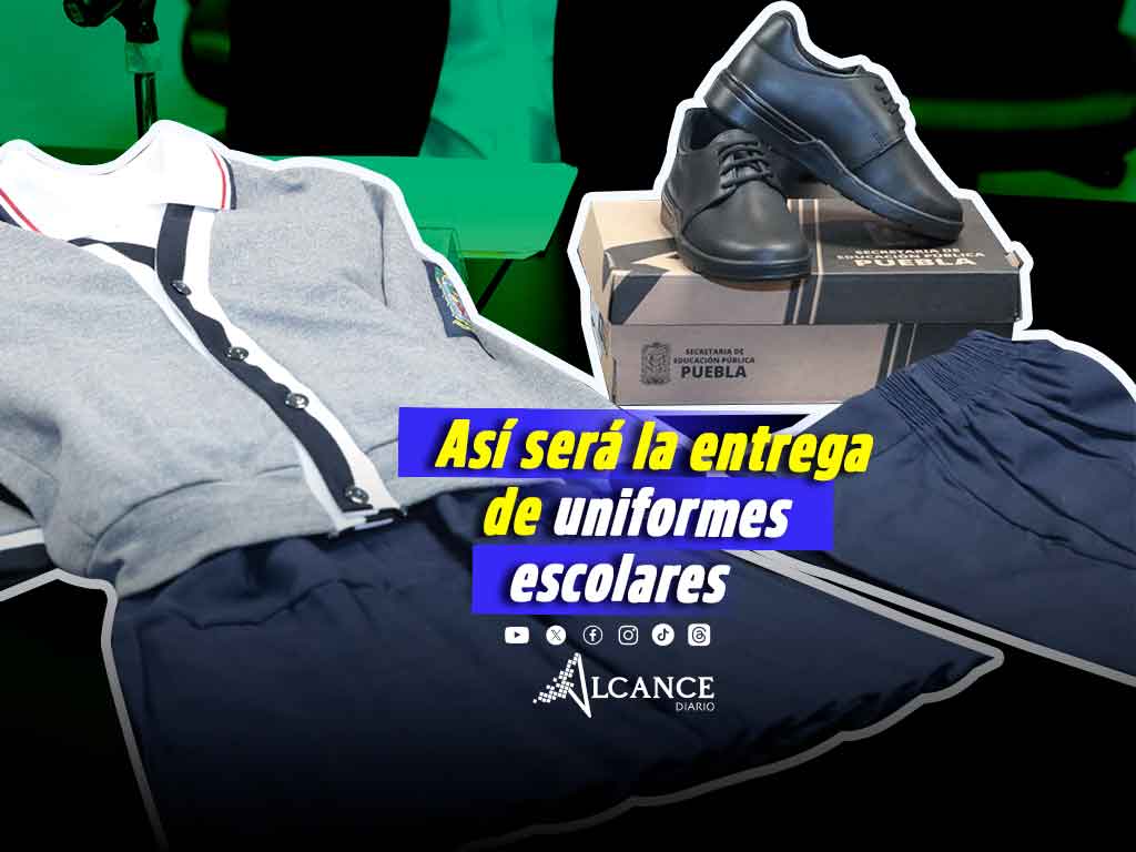 Entrega de uniformes escolares en Puebla será alternada con chalecos cada año 