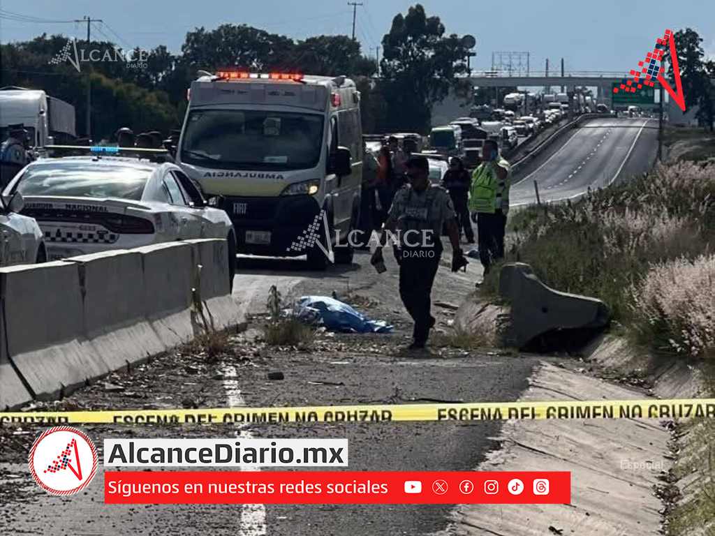 Asalto en la Autopista Puebla-Orizaba deja dos hombres muertos