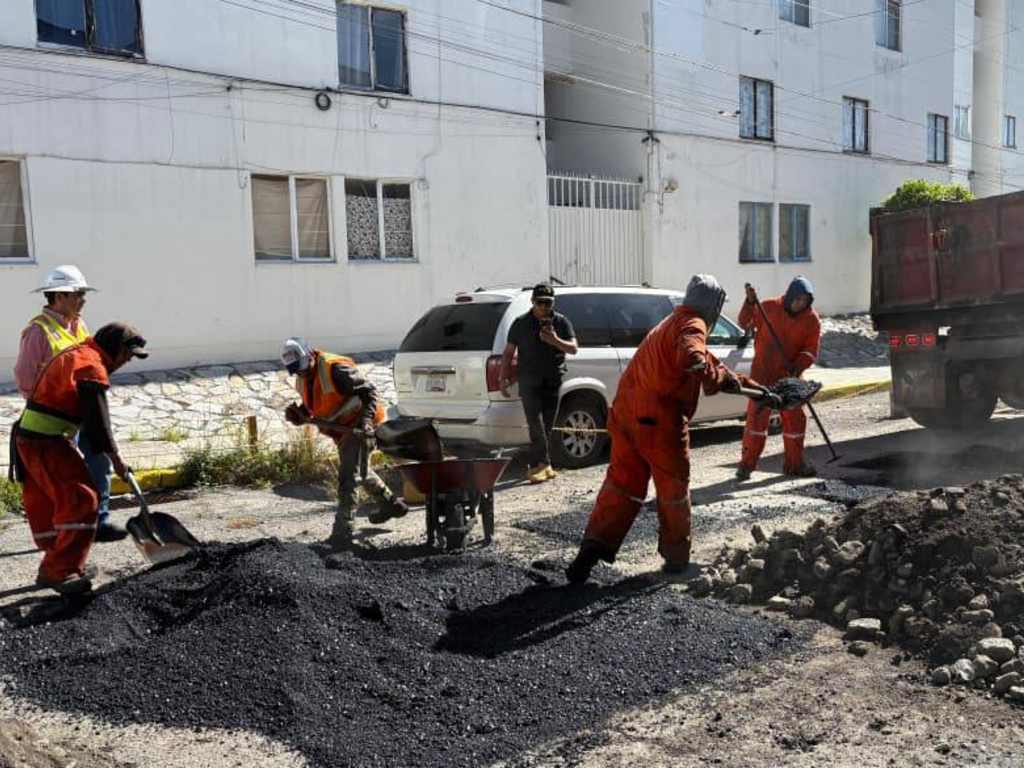 Realizan “Campaña Capitalina Bacheando Puebla” en la Margarita