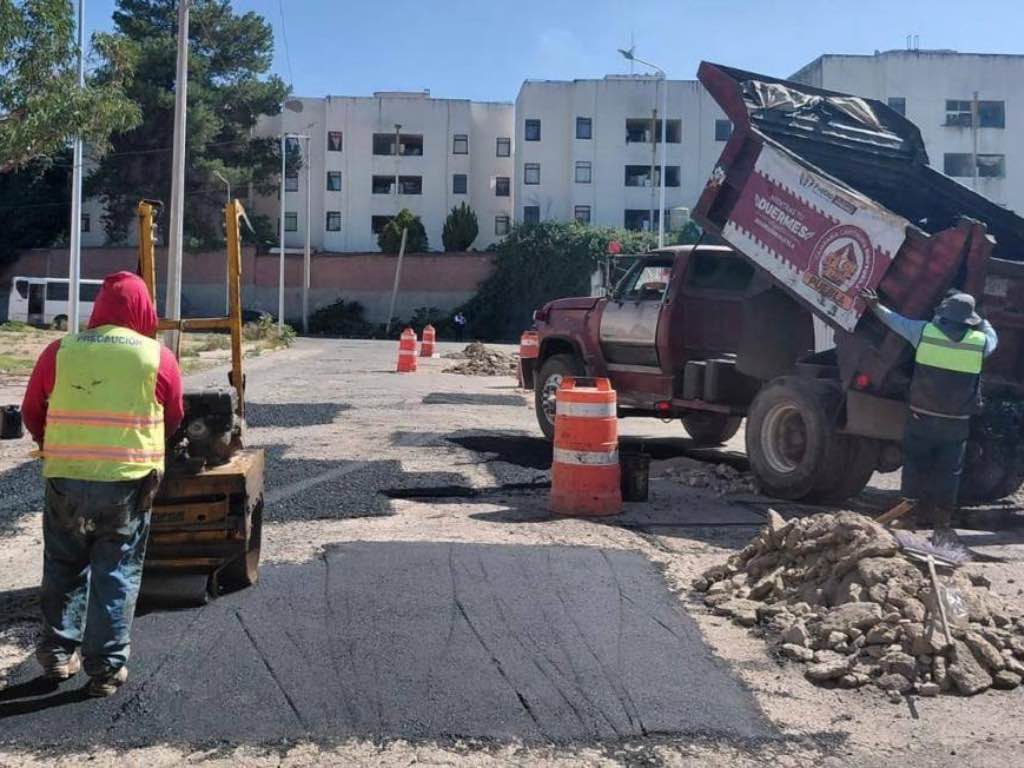 Con Campaña Capitalina Bacheando Puebla se han tapado casi 96 mil baches