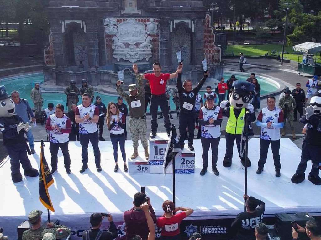 Conmemoran el Día del Policía Municipal en Puebla con carrera