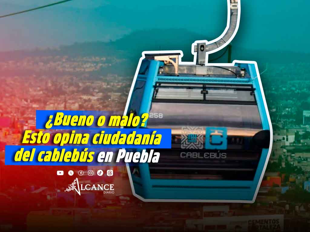 Esto opinan las y los poblanos de la construcción del Cablebús