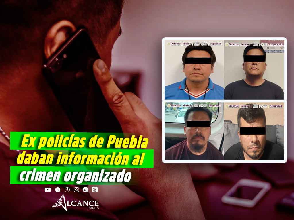 Detienen por homicidios a cuatro ex policías que trabajaban con el crimen organizado en Puebla