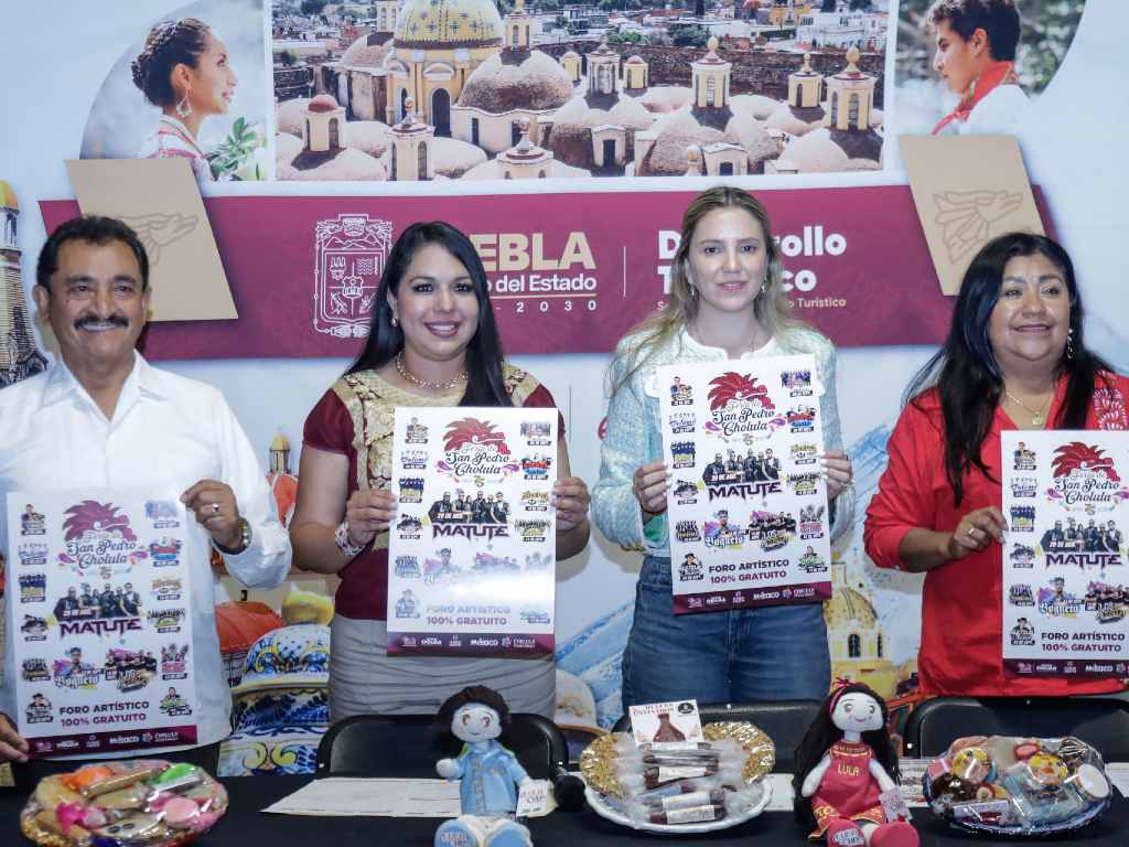 Estos artistas estarán en la Feria de San Pedro Cholula