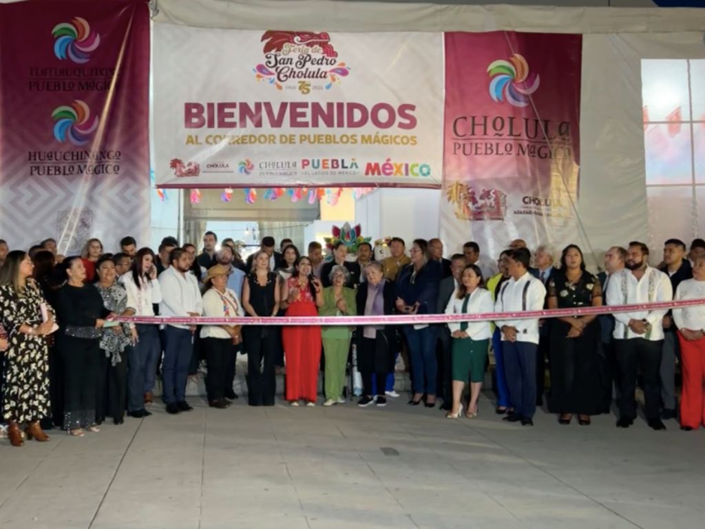 Inicia la Feria de San Pedro Cholula 2025; habrá pabellón de Pueblos Mágicos 