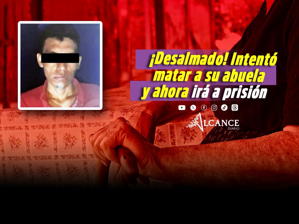 Aldo N., intentó matar a su abuela en Huejonapan; pasará 26 años en prisión por intento de feminicidio