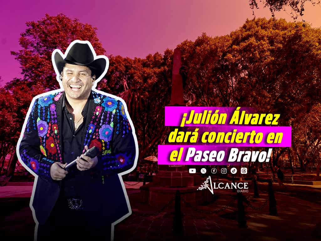 ¡Ya hay escenario! Julión Álvarez dará concierto por el Grito de Independencia en el Paseo Bravo