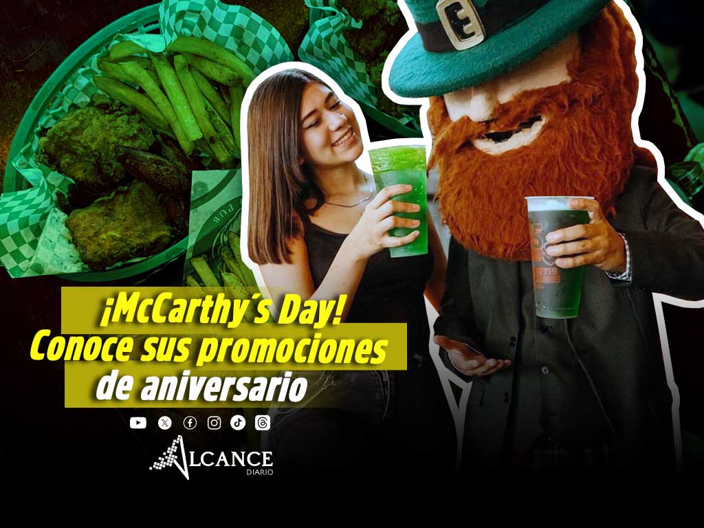 Estas son las promos que habrá en McCarthy's Irish Pub por su 16 aniversario