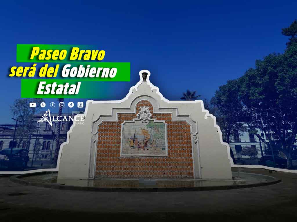 Municipio cederá el Paseo Bravo al Estado, solo espera notificación