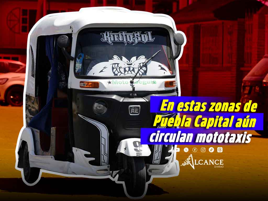 Detectan más de 100 mototaxis operando en Puebla Capital; buscarán restringir circulación