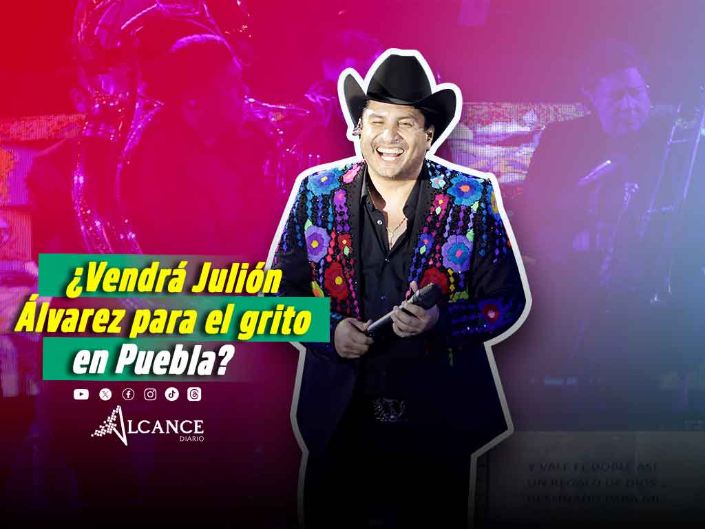 ¿Será Julión Álvarez el que amenice la noche mexicana en Puebla? Esto es lo que sabemos
