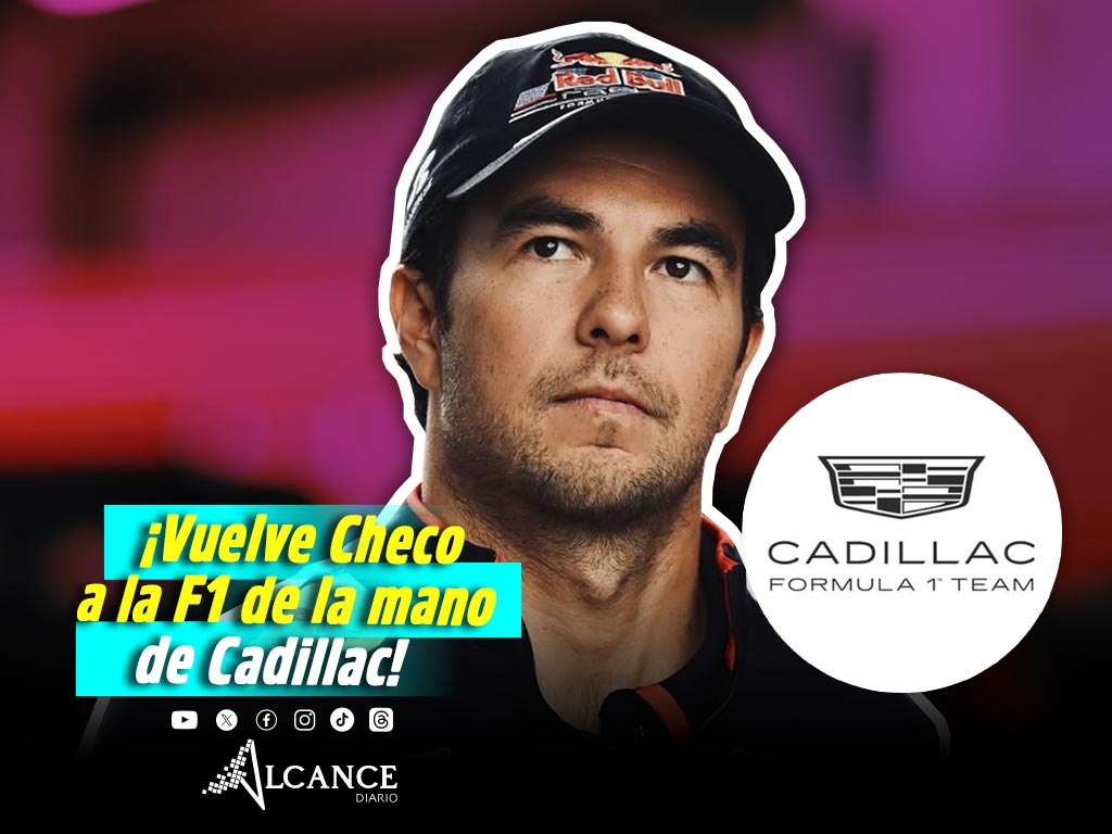 ¡Ya es oficial! Checo Pérez correrá con Cadillac F1 a partir de 2026