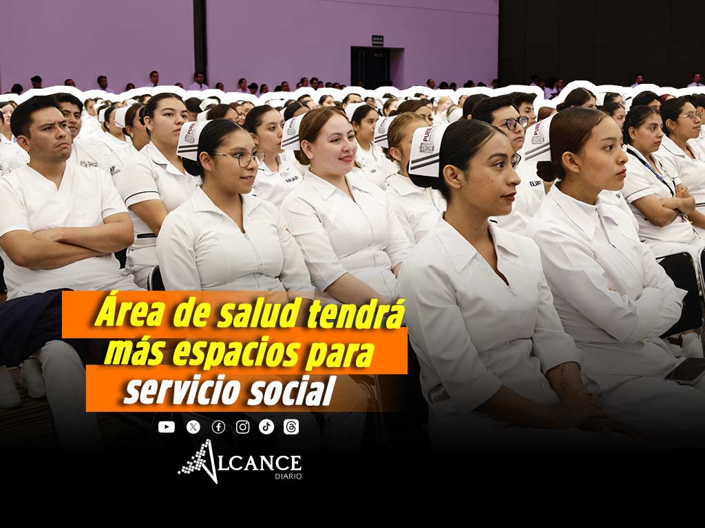 Incrementarán espacios para servicio social del área de la salud en Puebla