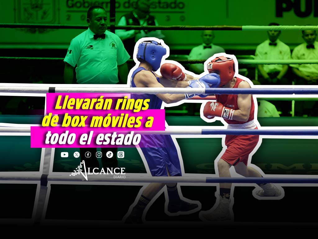 Inversión al deporte en Puebla cerrará en mil 700 mdp; destinarán 2 para rings de box móviles