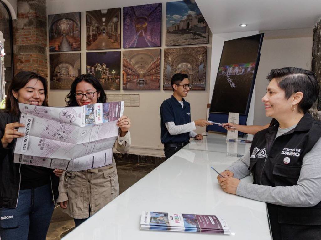 Crece la llegada de turistas a la Ciudad de Puebla en primer semestre de 2025