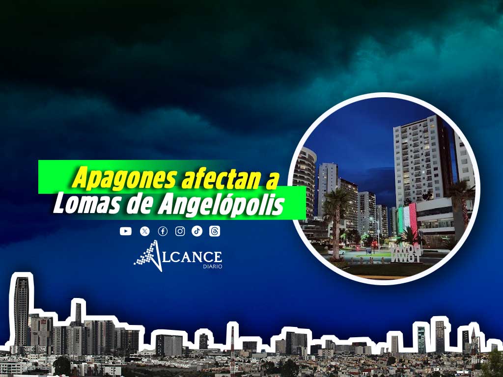 Se registra apagón en Lomas de Angelópolis; personas quedan atrapadas en elevador