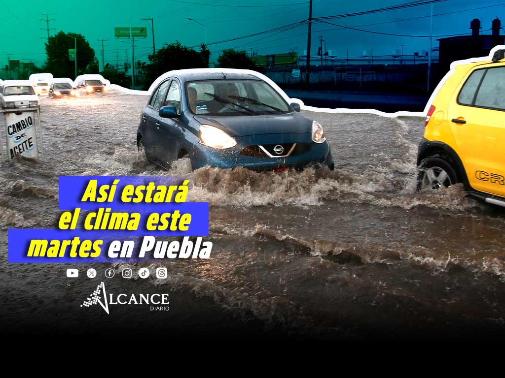 Habrá tormentas eléctricas esta tarde en Puebla; monitorean niveles de vasos reguladores