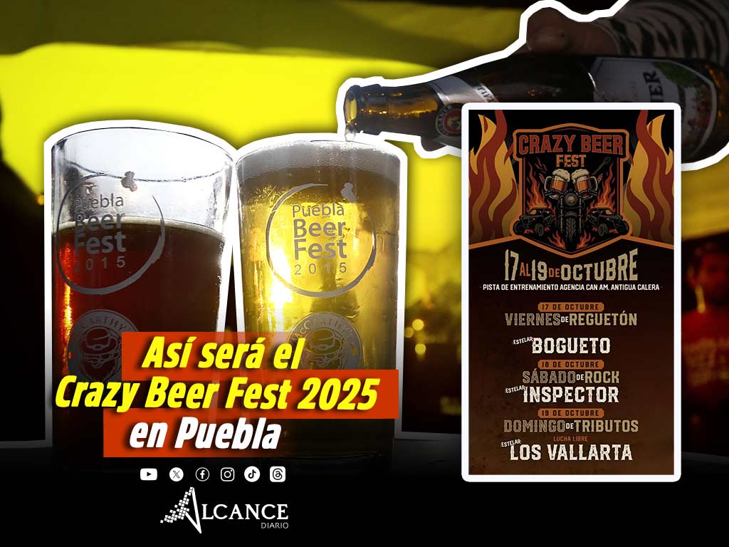 Crazy Beer Fest 2025 en Puebla: fechas, actividades y conciertos