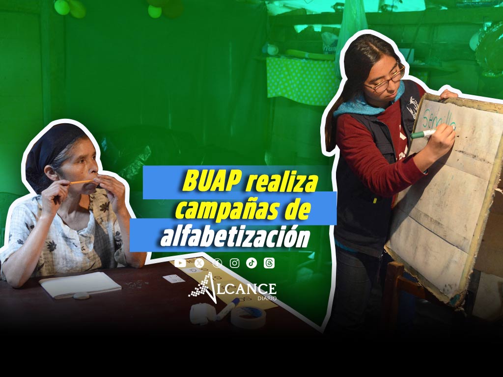 A través del CUPS, la BUAP ha realizado 24 campañas de alfabetización en Puebla