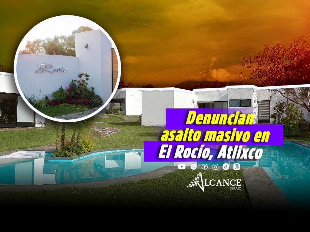 Denuncian violento asalto masivo en el Fraccionamiento El Rocío en Atlixco