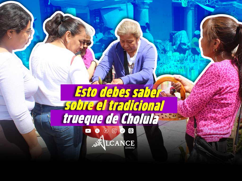 Se celebra una vez más el tradicional trueque de San Pedro Cholula