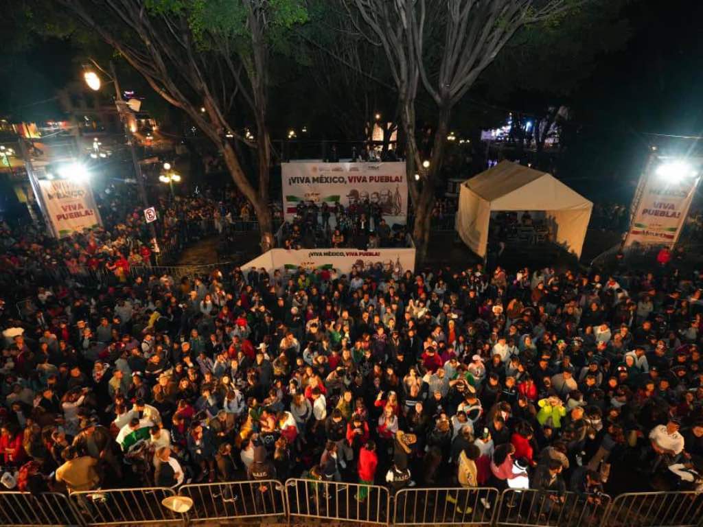 Fiestas Patrias en la Ciudad de Puebla