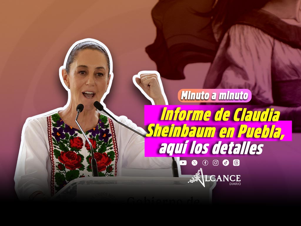 Desde Puebla Claudia Sheinbaum brinda informe, esto resalta