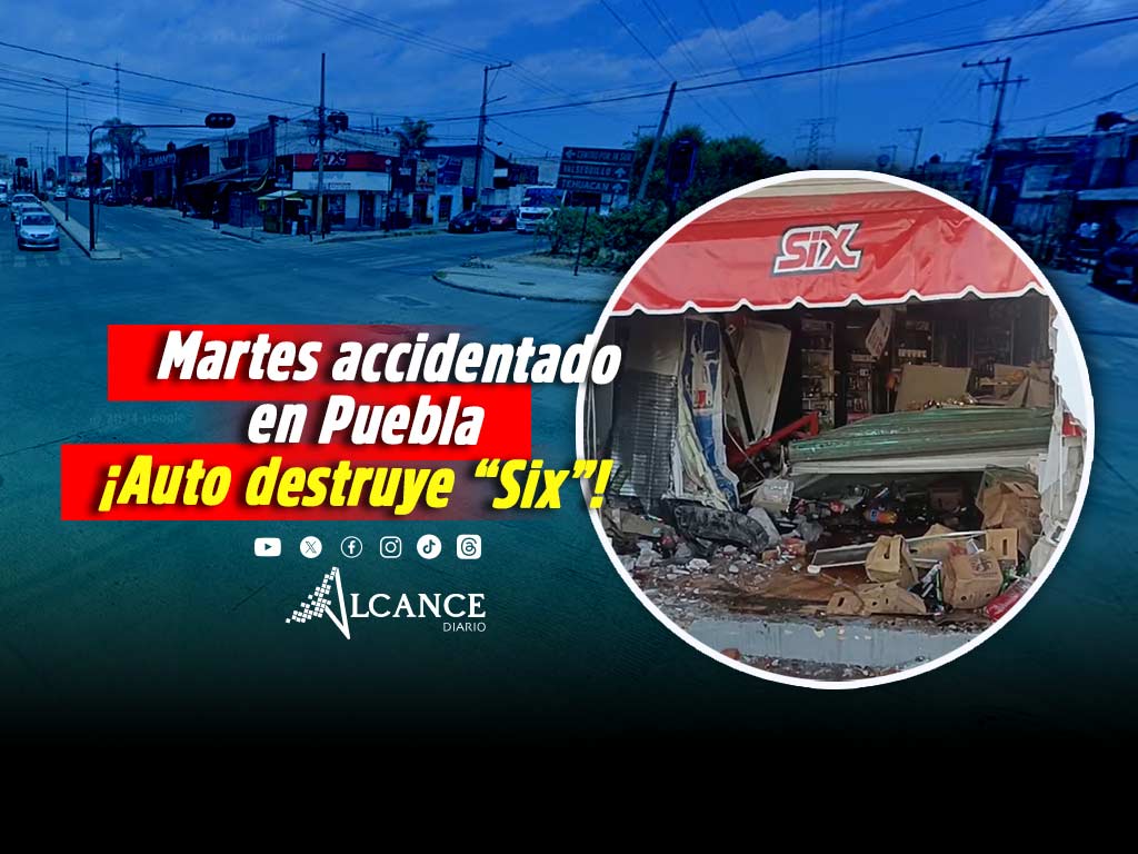 Mañana de accidentes en Puebla: autos chocan en varios puntos, aquí el reporte