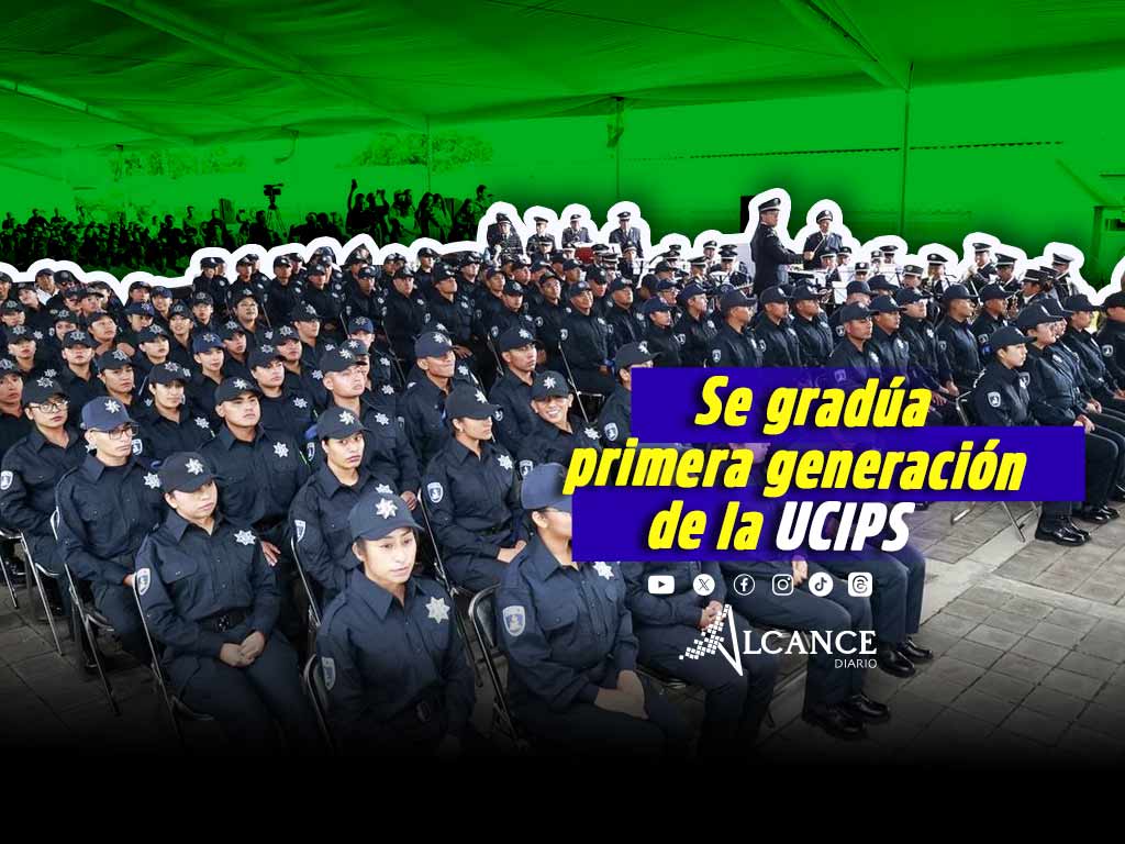 Se gradúan 122 policías de la primera generación de la UCIPS 