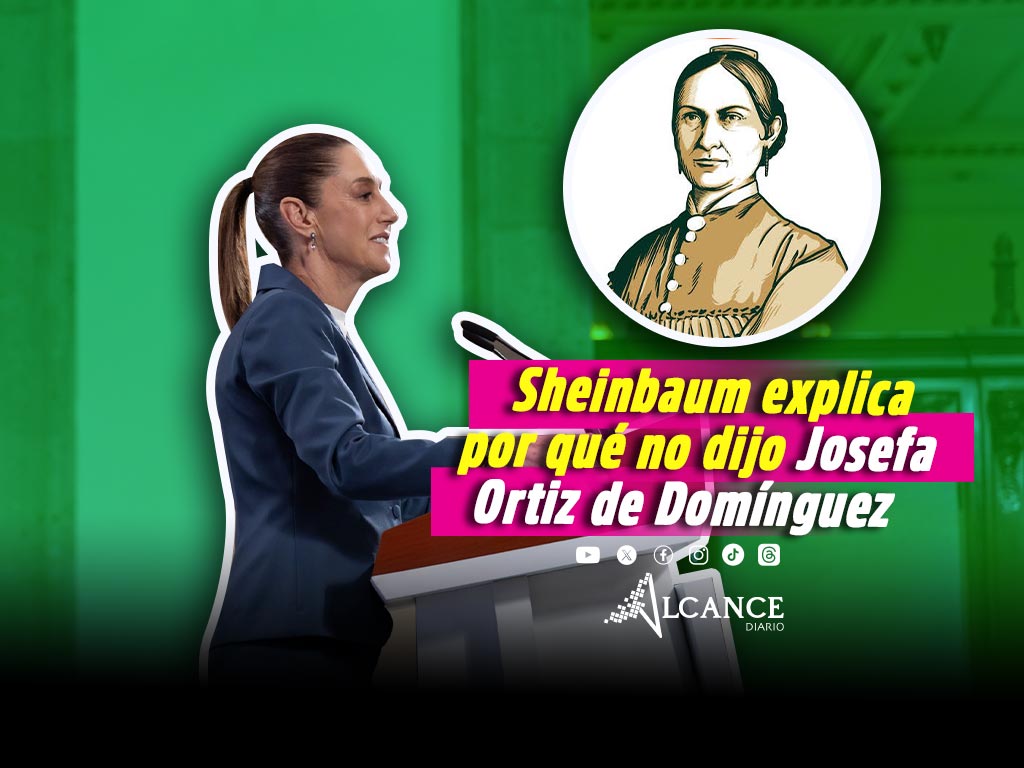 Sheinbaum ante criticas por mención a Josefa Ortiz Téllez Girón