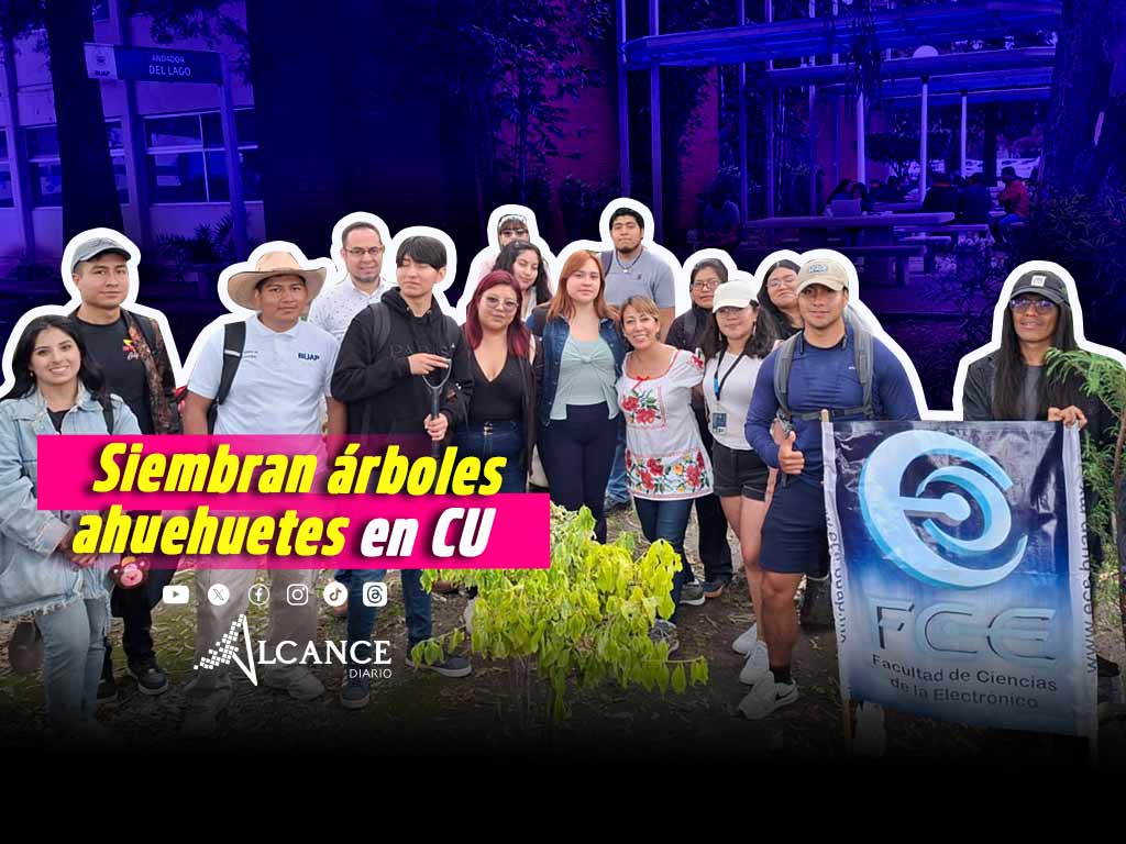 BUAP realiza jornada de reforestación en Ciudad Universitaria