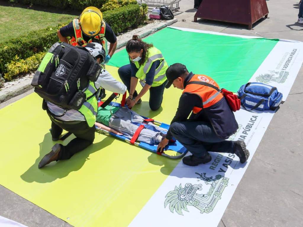 San Pedro Cholula se suma al Simulacro Nacional 2025, ejercicio realizado en todo el país