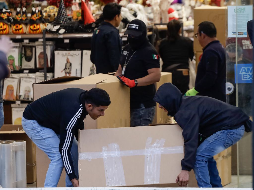 Un operativo más a tiendas, ahora fue a "The Home Market" en Lomas