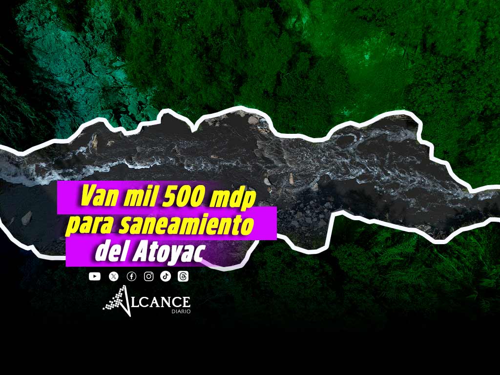 Saneamiento del Río Atoyac tardaría tres años; invertirán mil 500 mdp