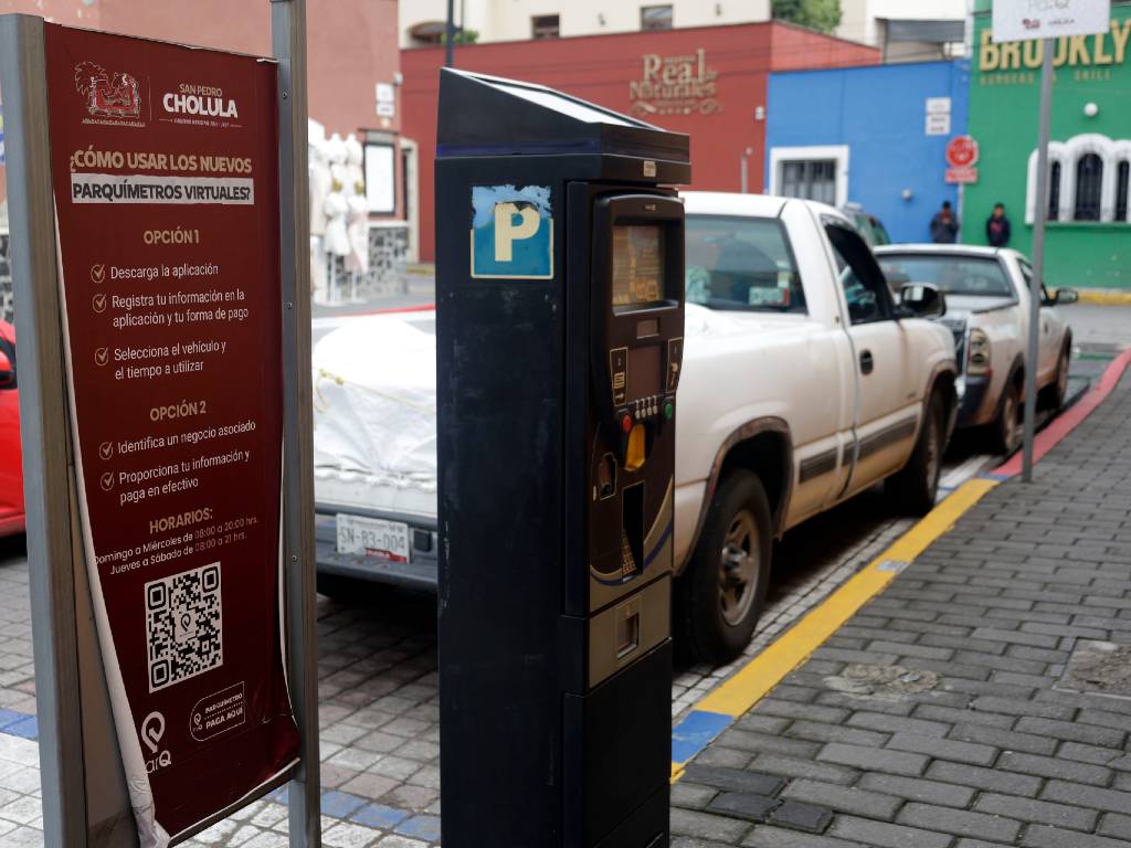 San Pedro Cholula reanuda el sistema de parquímetros; estas son las zonas y precios