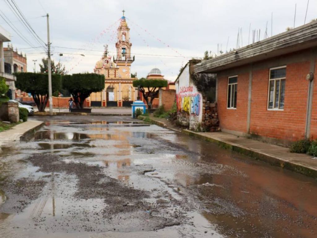 Arranca Tonantzin Fernández rehabilitación de vialidades en juntas auxiliares de Cholula