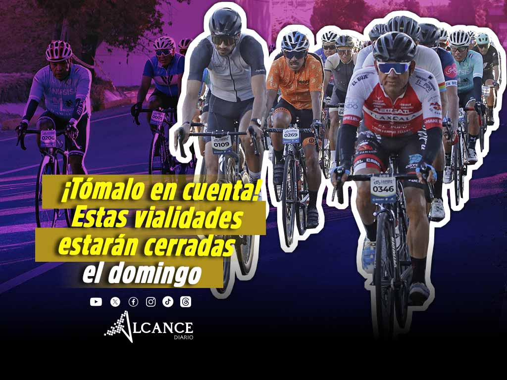 Estas vialidades estarán cerradas por la carrera ciclista L´Étape by Tour de France en Puebla este domingo