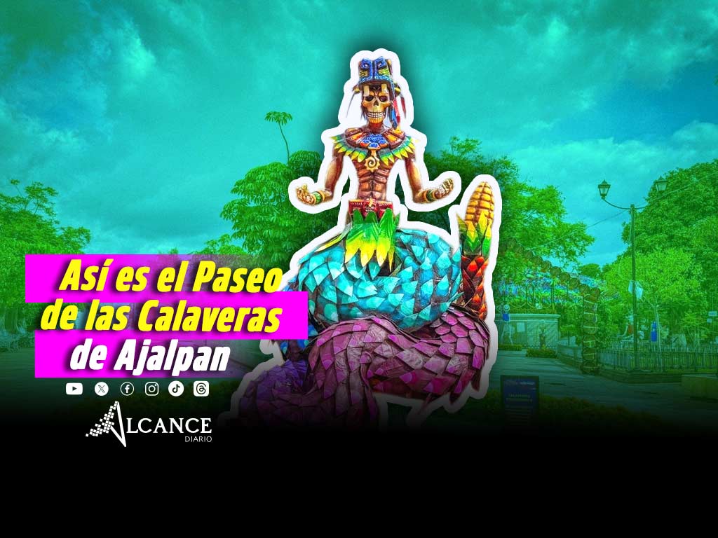 Todo un éxito resultó la Tercera Edición del Paseo de las Calaveras 2025 en Ajalpan