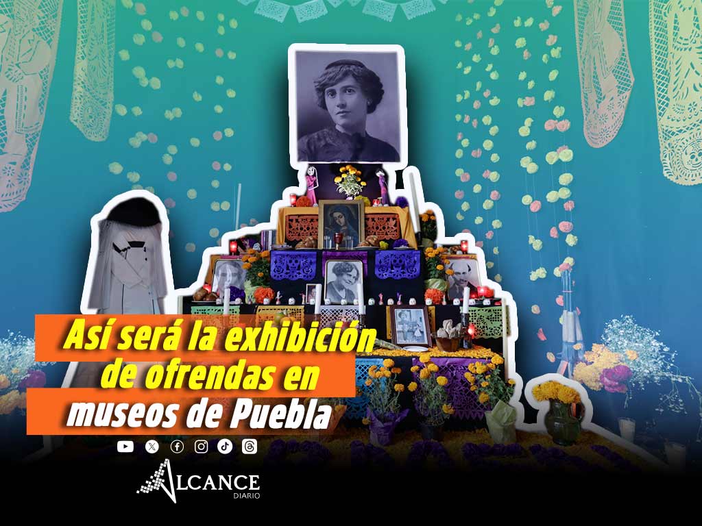 ¿Te gusta ver el corredor de ofrendas de los museos de Puebla? Esto debes saber