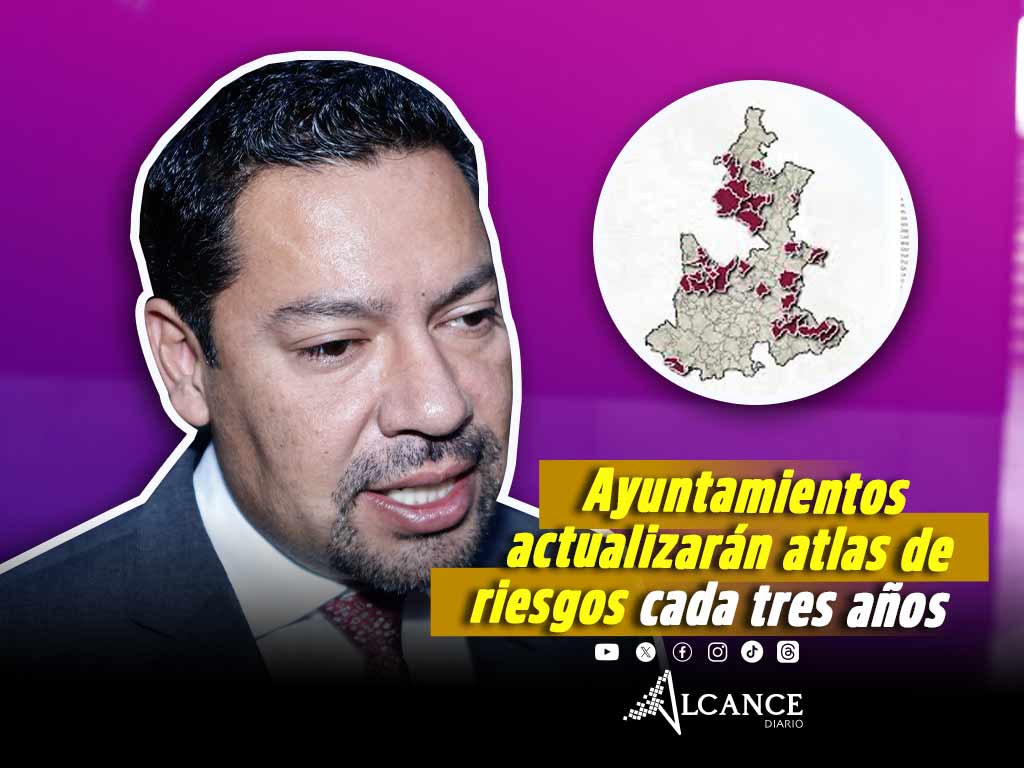 Proponen que ayuntamientos de Puebla deban actualizar su atlas de riesgos cada tres años