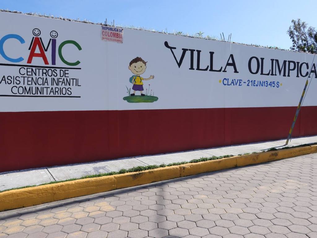 DIF de Cuautlancingo entrega rehabilitación del CAIC Villa Olímpica 