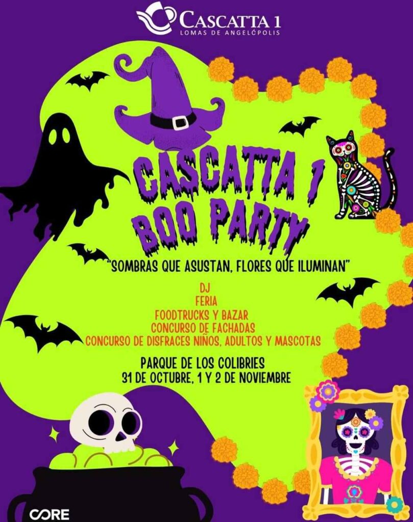 Llega a Cascatta la “Boo Party” para celebrar este Halloween