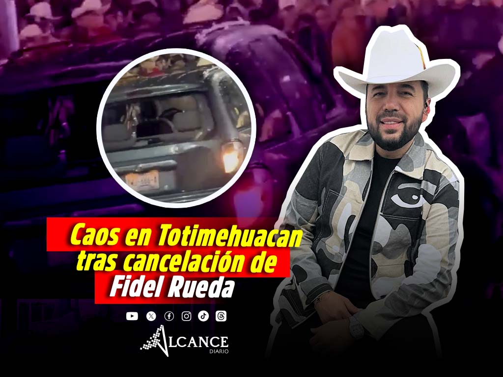 Baile en San Francisco Totimehuacan termina en batalla campal tras cancelación de Fidel Rueda